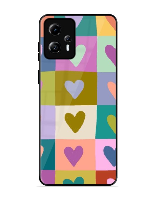 Box Of Hearts Glossy Soft Edge Case for Motorola Moto G13 Chachhi