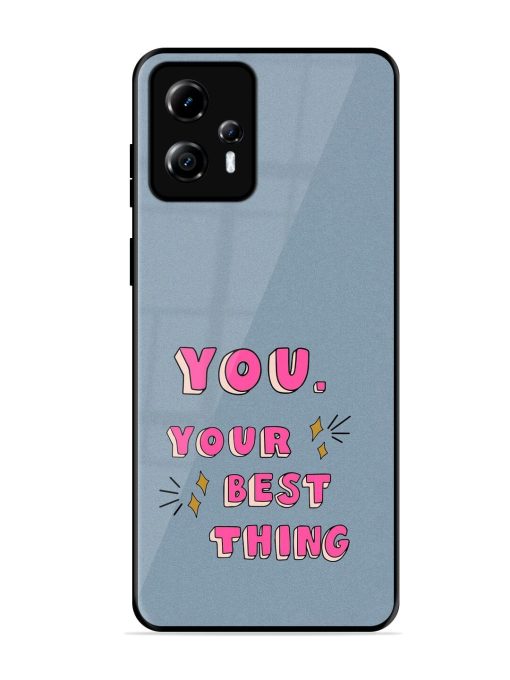 Self-Love Sparkles Glossy Soft Edge Case for Motorola Moto G13