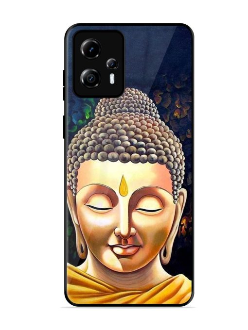 Buddha Face Glossy Soft Edge Case for Motorola Moto G13 Chachhi