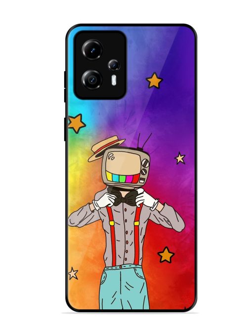 Tv Personality Glossy Soft Edge Case for Motorola Moto G13
