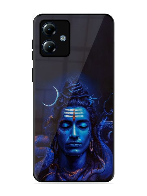 Mystic Mahadev Glossy Soft Edge Case for Motorola Moto G14 Chachhi