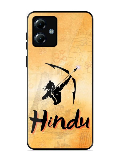 Hindu Glossy Soft Edge Case for Motorola Moto G14 Chachhi