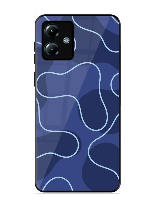 Midnight Maze Glossy Soft Edge Case for Motorola Moto G14 Chachhi