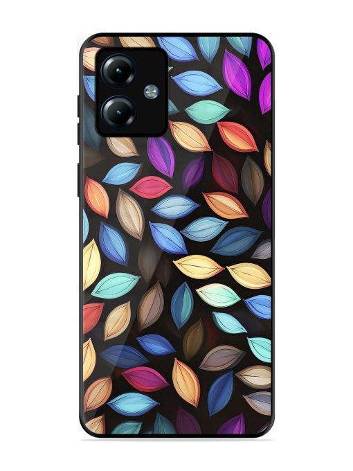 Colorful Kaleidoscope Glossy Soft Edge Case for Motorola Moto G14 Chachhi