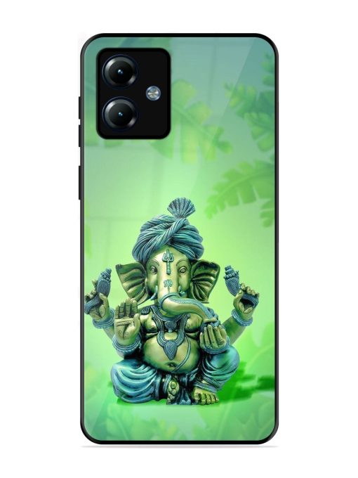 Ganesha, The Remover Of Obstacles Glossy Soft Edge Case for Motorola Moto G14 Chachhi