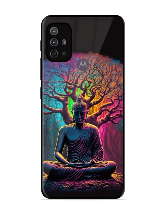 Enlightened Serenity Glossy Soft Edge Case for Motorola Moto G30 Chachhi