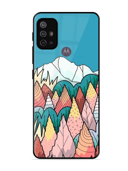 Mountain Dreamscape Glossy Soft Edge Case for Motorola Moto G30 Chachhi