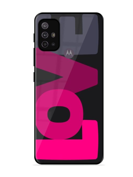 Pixelated Pastel Glossy Soft Edge Case for Motorola Moto G30