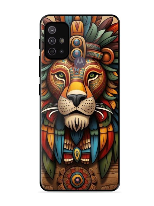 Aztec Majesty Glossy Soft Edge Case for Motorola Moto G30 Chachhi