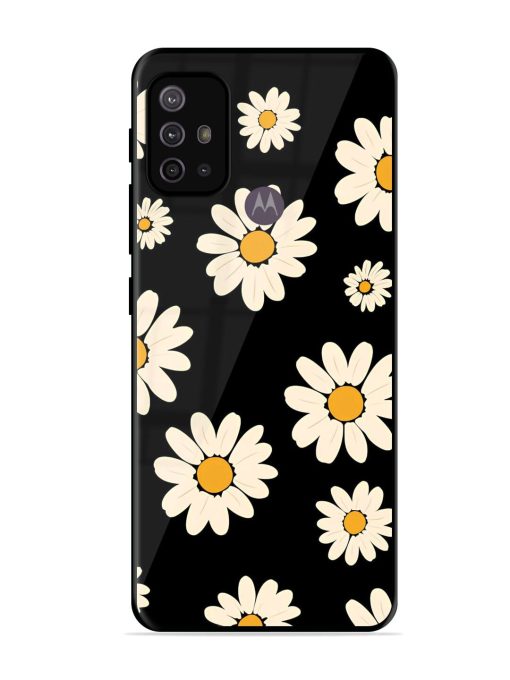 Daisies In The Night Glossy Soft Edge Case for Motorola Moto G30