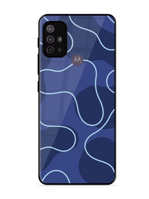 Midnight Maze Glossy Soft Edge Case for Motorola Moto G30 Chachhi