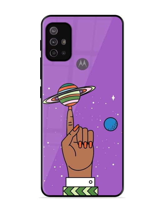 Spinning The Universe Glossy Soft Edge Case for Motorola Moto G30