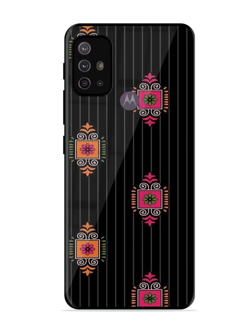 Ornate Elegance Glossy Soft Edge Case for Motorola Moto G30 Chachhi