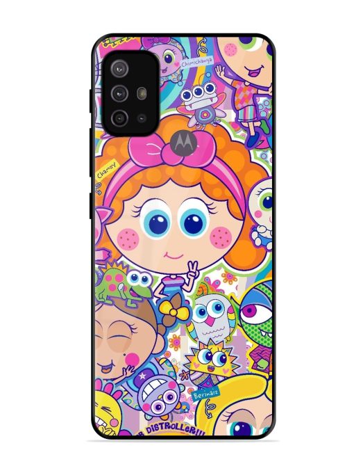 Distroller Friends Glossy Soft Edge Case for Motorola Moto G30