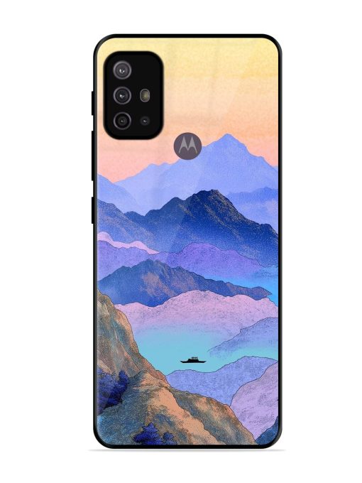 Mountain Mist Glossy Soft Edge Case for Motorola Moto G30