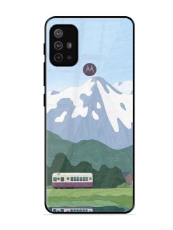Mountainside Reflections Glossy Soft Edge Case for Motorola Moto G30