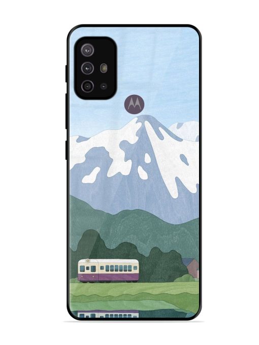 Mountainside Reflections Glossy Soft Edge Case for Motorola Moto G30