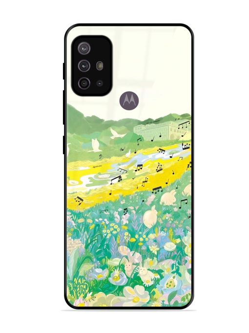 Melody In Bloom Glossy Soft Edge Case for Motorola Moto G30