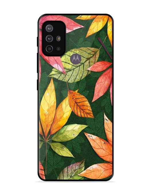 Autumn'S Embrace Glossy Soft Edge Case for Motorola Moto G30 Chachhi