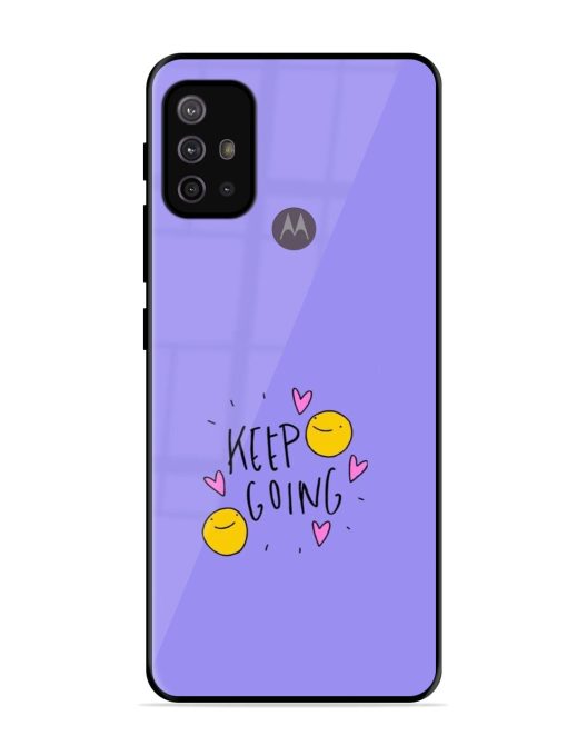 Smiling Through It All Glossy Soft Edge Case for Motorola Moto G30