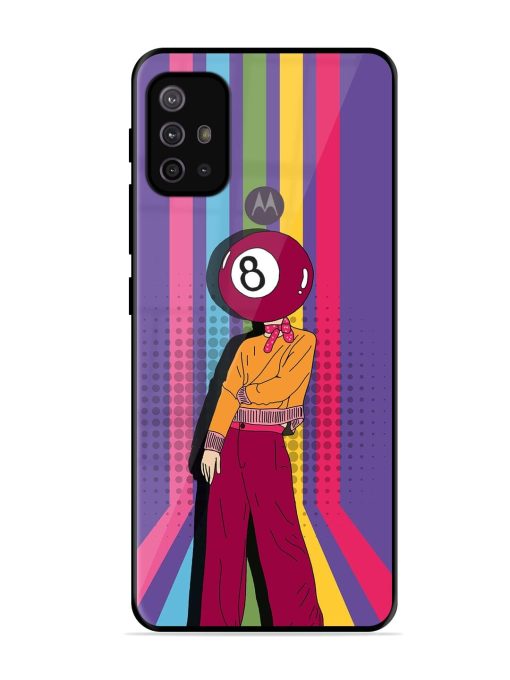 Eight Ball Fashionista Glossy Soft Edge Case for Motorola Moto G30 Chachhi