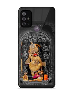 Shri Kashtabhanjandev Glossy Soft Edge Case for Motorola Moto G30