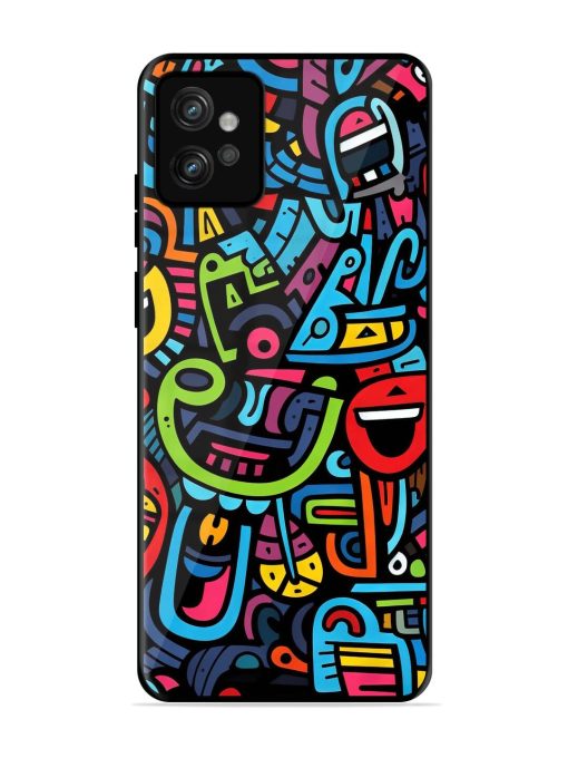 Doodlephoria Glossy Soft Edge Case for Motorola Moto G32 Chachhi