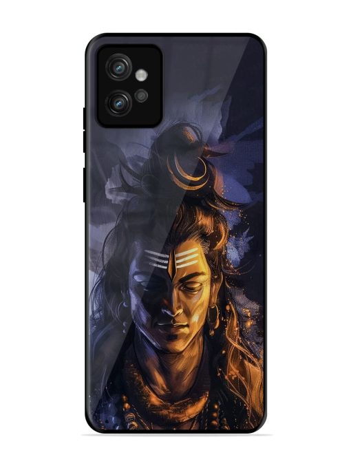 Lord Shiva Glossy Soft Edge Case for Motorola Moto G32 Chachhi