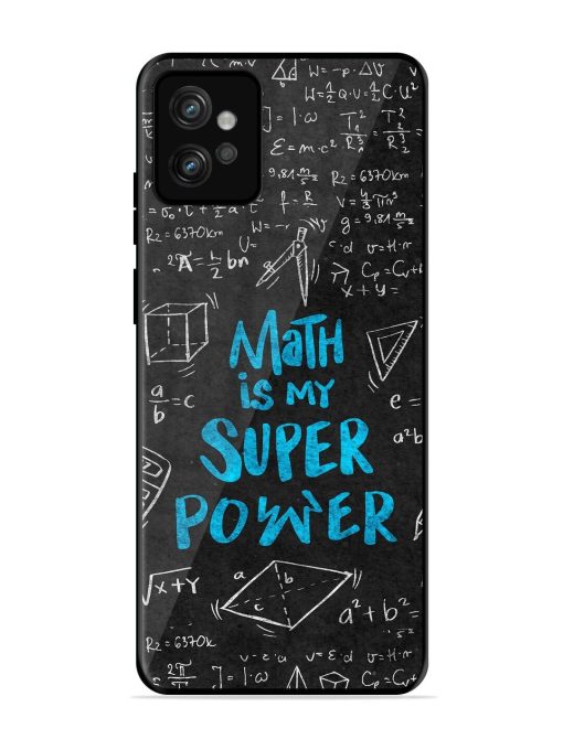 Math Magic Glossy Soft Edge Case for Motorola Moto G32 Chachhi