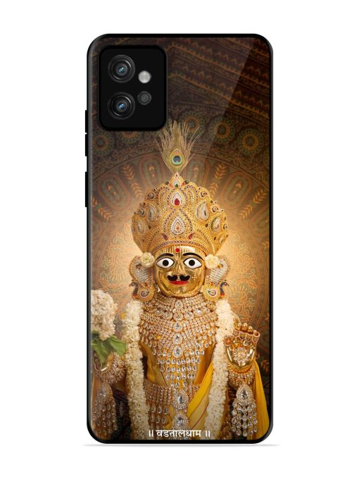 Hare Krishna Maharaj Glossy Soft Edge Case for Motorola Moto G32 Chachhi