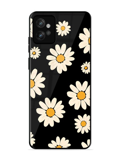 Daisies In The Night Glossy Soft Edge Case for Motorola Moto G32 Chachhi