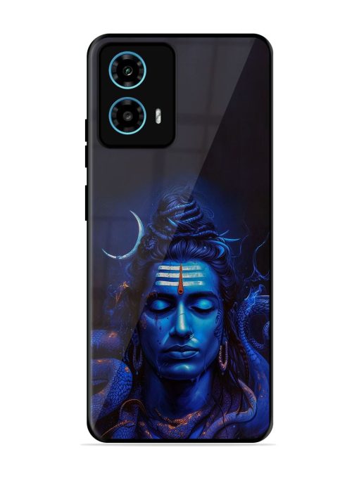 Mystic Mahadev Glossy Soft Edge Case for Motorola Moto G34 (5G) Chachhi