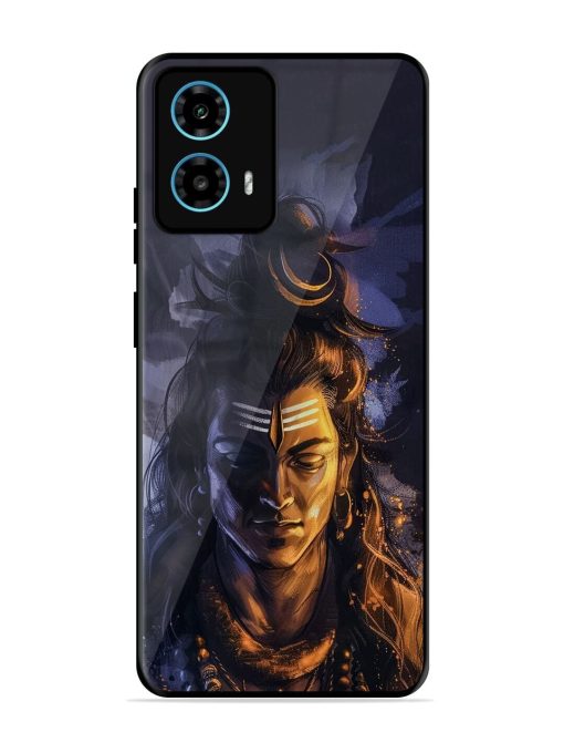 Lord Shiva Glossy Soft Edge Case for Motorola Moto G34 (5G) Chachhi