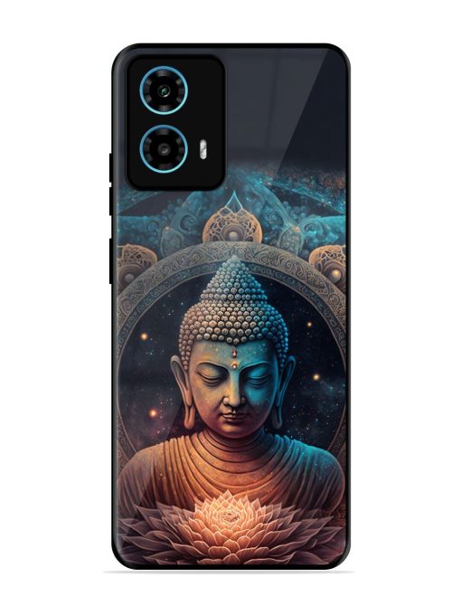 The Buddha Art Glossy Soft Edge Case for Motorola Moto G34 (5G) Chachhi