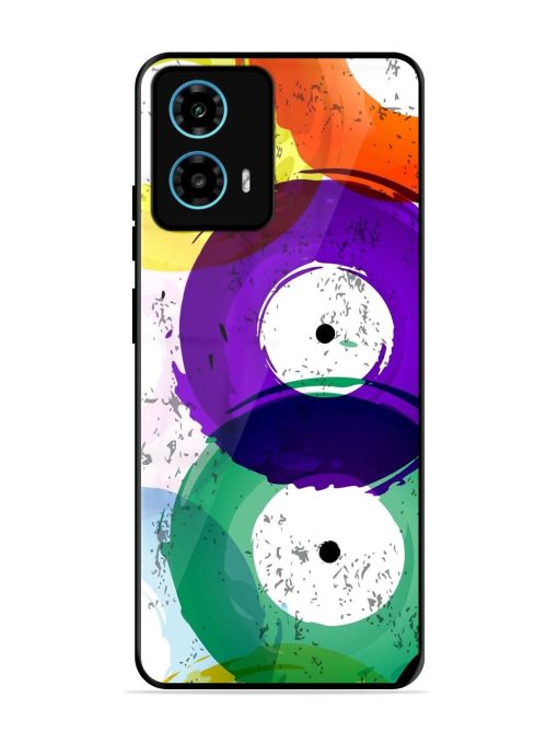 Vinyl Vibrations Glossy Soft Edge Case for Motorola Moto G34 (5G) Chachhi