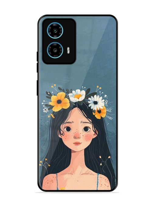 Gurl Art Glossy Soft Edge Case for Motorola Moto G34 (5G) Chachhi