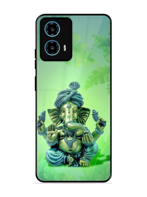 Ganesha, The Remover Of Obstacles Glossy Soft Edge Case for Motorola Moto G34 (5G) Chachhi