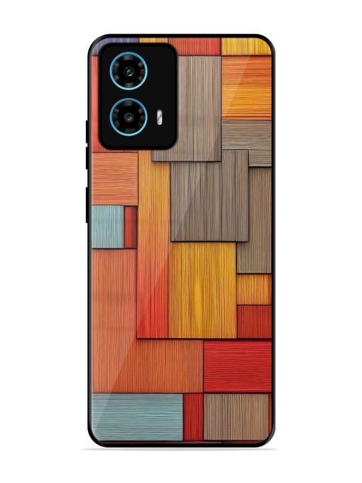 Woodsy Wonders Glossy Soft Edge Case for Motorola Moto G34 (5G) Chachhi