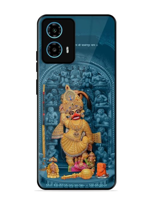 Divine Grace Of Shri Kashtabhanjandev Glossy Soft Edge Case for Motorola Moto G34 (5G) Chachhi