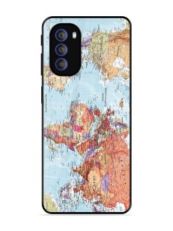 Our Blue Marble Glossy Soft Edge Case for Motorola Moto G51 (5G)