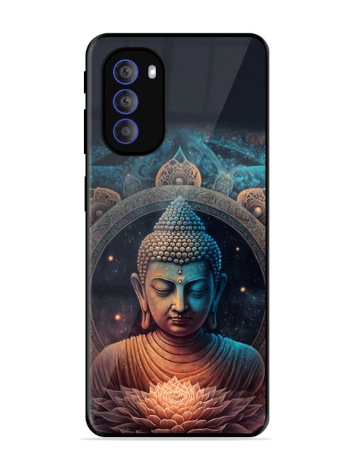 The Buddha Art Glossy Soft Edge Case for Motorola Moto G51 (5G)