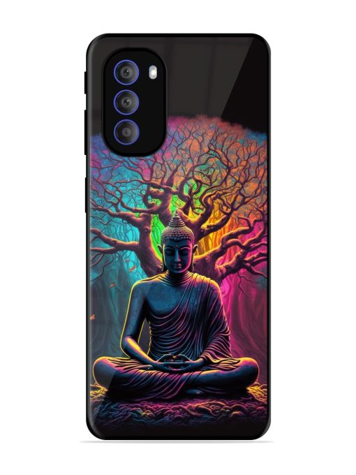 Enlightened Serenity Glossy Soft Edge Case for Motorola Moto G51 (5G)