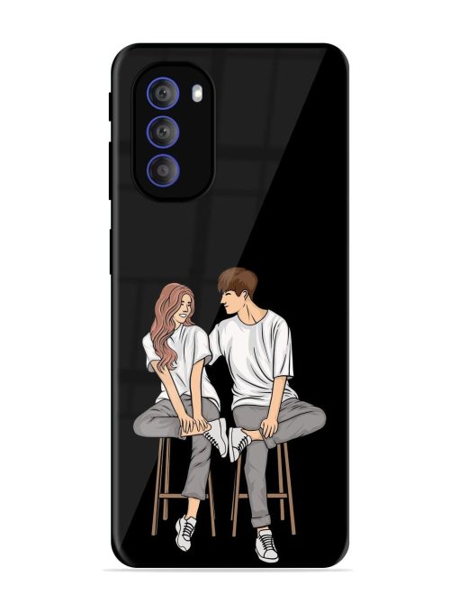 Soulful Connection Glossy Soft Edge Case for Motorola Moto G51 (5G)