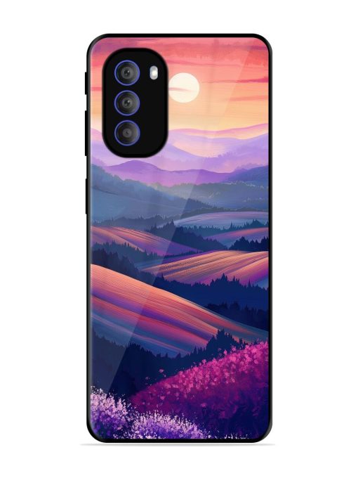 Twilight'S Embrace Glossy Soft Edge Case for Motorola Moto G51 (5G)