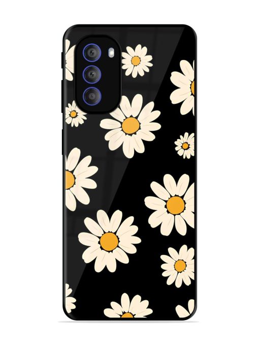 Daisies In The Night Glossy Soft Edge Case for Motorola Moto G51 (5G) Chachhi