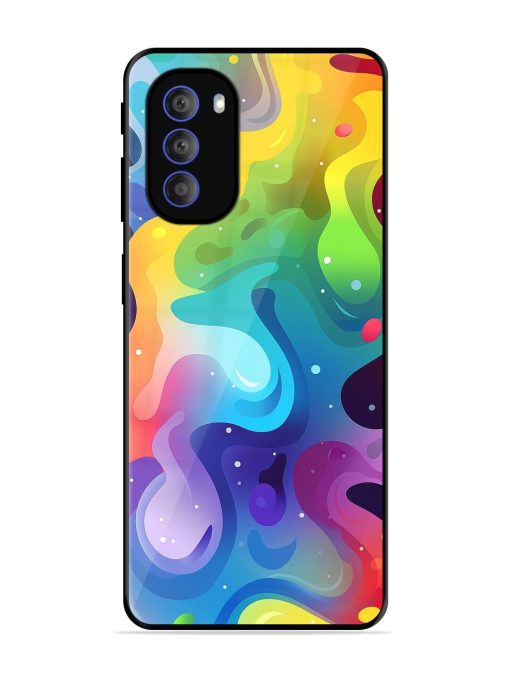 Rainbow River Glossy Soft Edge Case for Motorola Moto G51 (5G)
