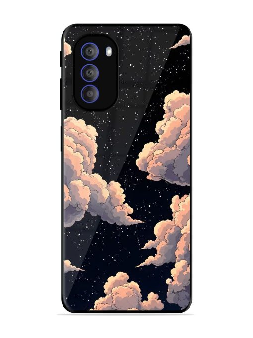 Starry Night Dreams Glossy Soft Edge Case for Motorola Moto G51 (5G)