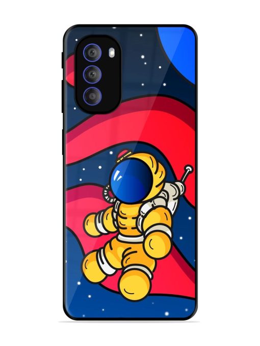 Cosmic Cruiser Glossy Soft Edge Case for Motorola Moto G51 (5G)