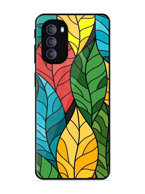 Foliage Fiesta Glossy Soft Edge Case for Motorola Moto G51 (5G)