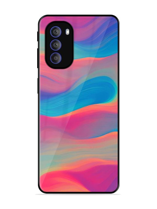 Wavy Wonder Glossy Soft Edge Case for Motorola Moto G51 (5G)